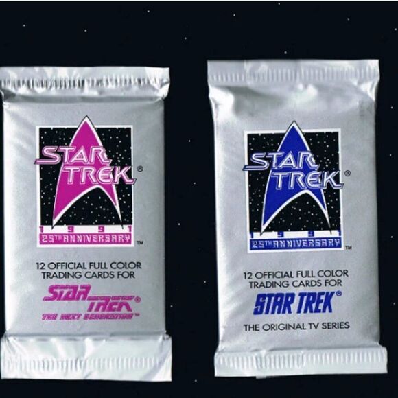 1991 Star Trek 25th Anniversary Series Collector Cards. Three Packs! (3) - Picture 2 of 5